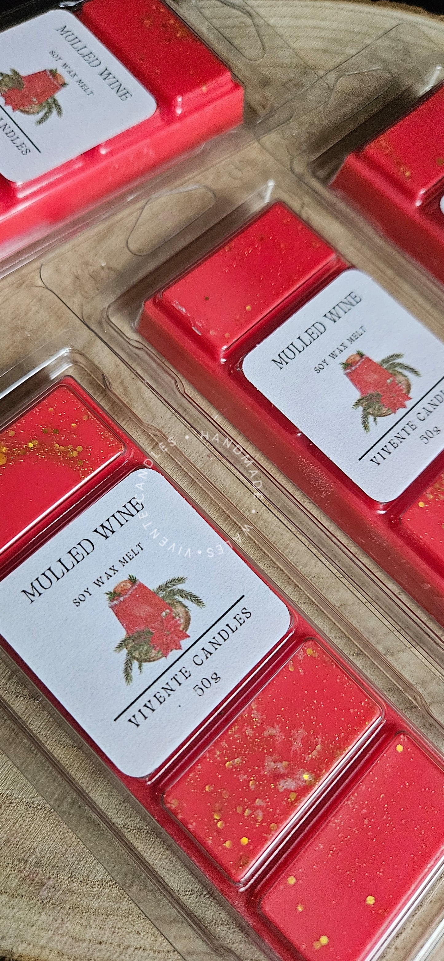 Mulled Wine Wax Melt Snap Bar-50G