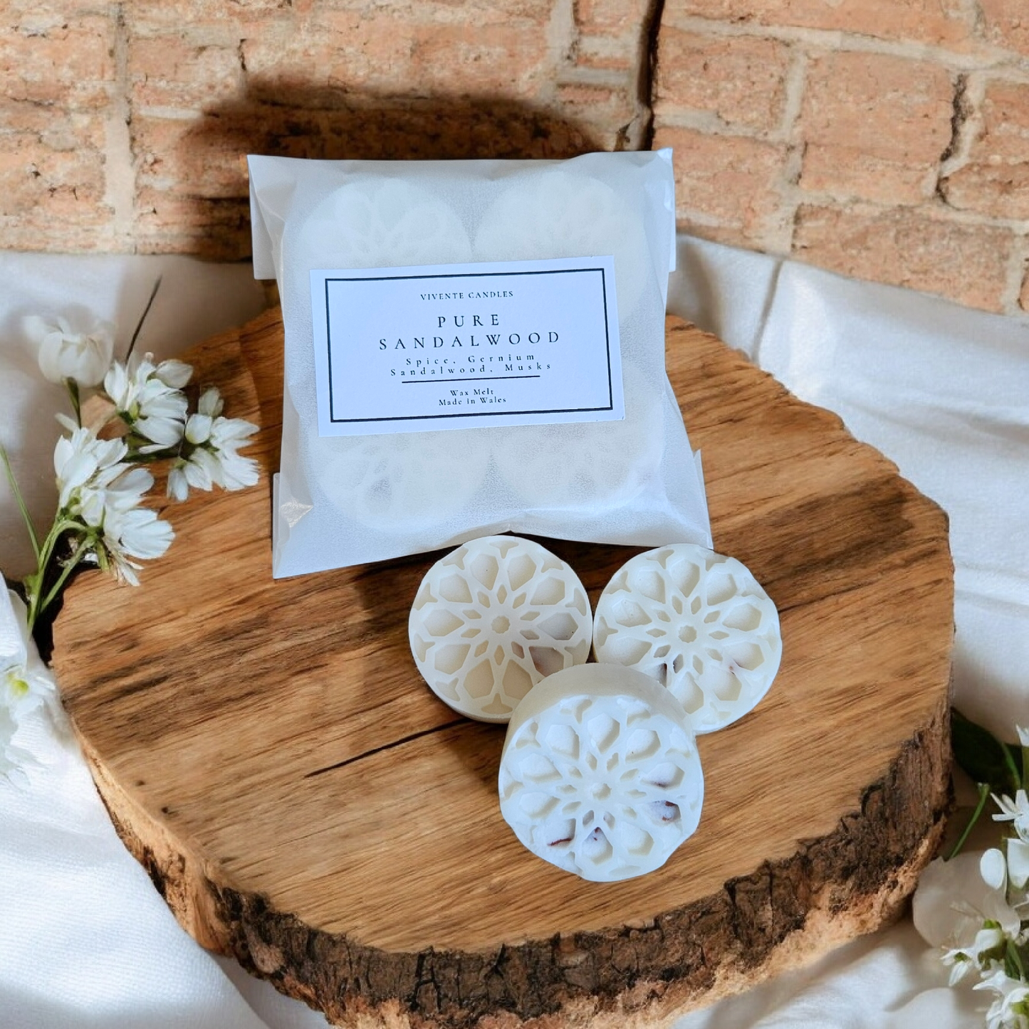 Pure Sandalwood Wax Melt