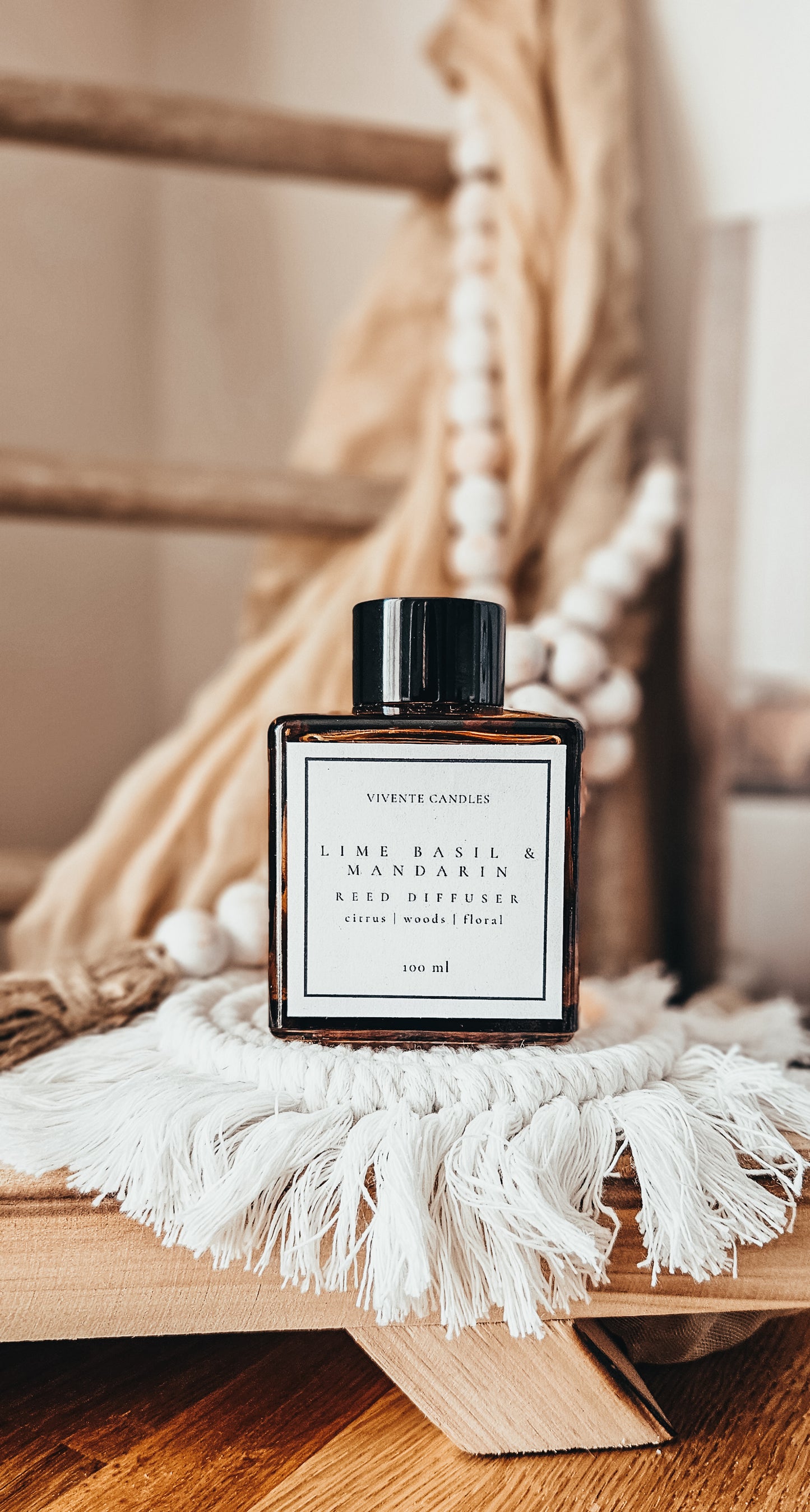 Lime Basil & Mandarin Reed Diffuser