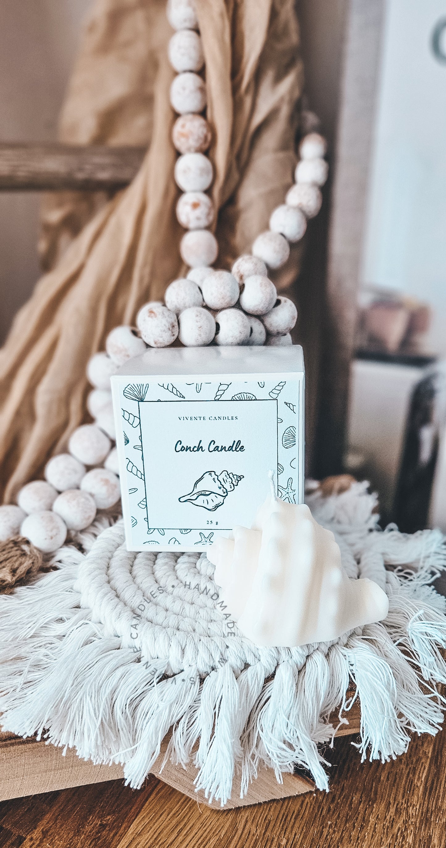 Free Conch Decorative Candle Gift