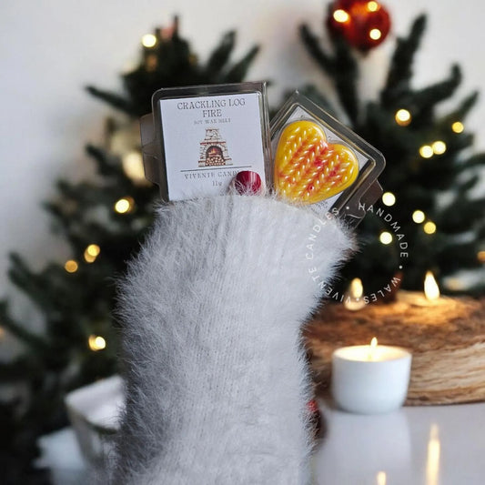 Crackling Log Fire Wax Melt - 20g