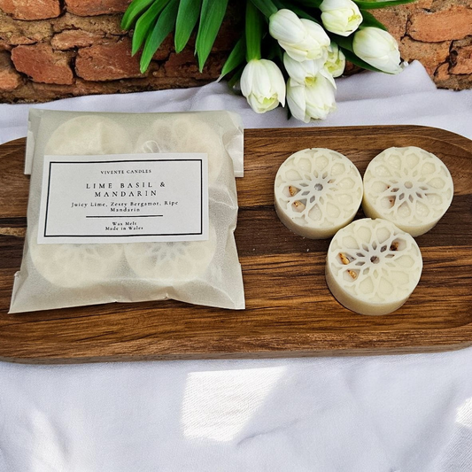 Lime, Basil & Mandarin Wax Melt
