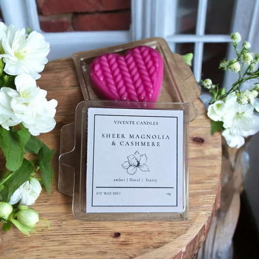 Sheer Magnolia & Cashmere Wax Melt