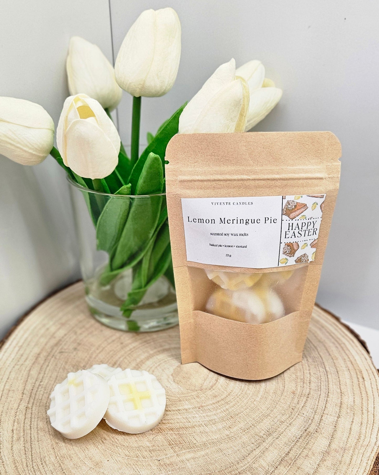 Lemon Meringue Scented Wax Melt Pouch