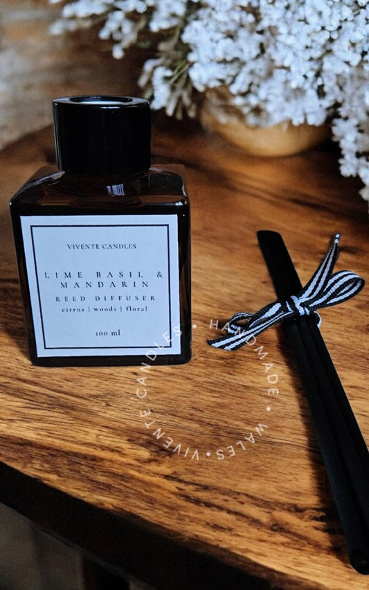 Lime Basil and Mandarin Reed Diffuser