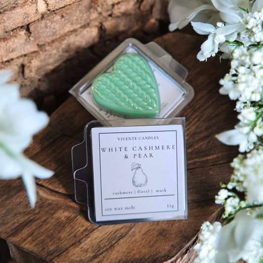 White Cashmere & Pear Wax Melt