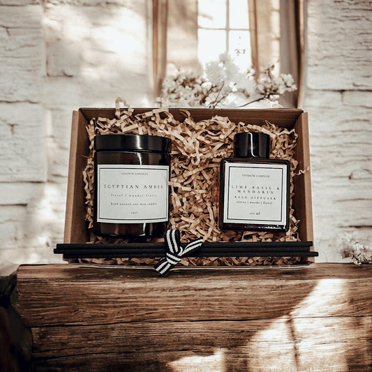 The Scented Pair - Candle & Reed Diffuser Gift Set