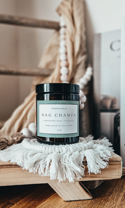 Nag Champa Jar Candle