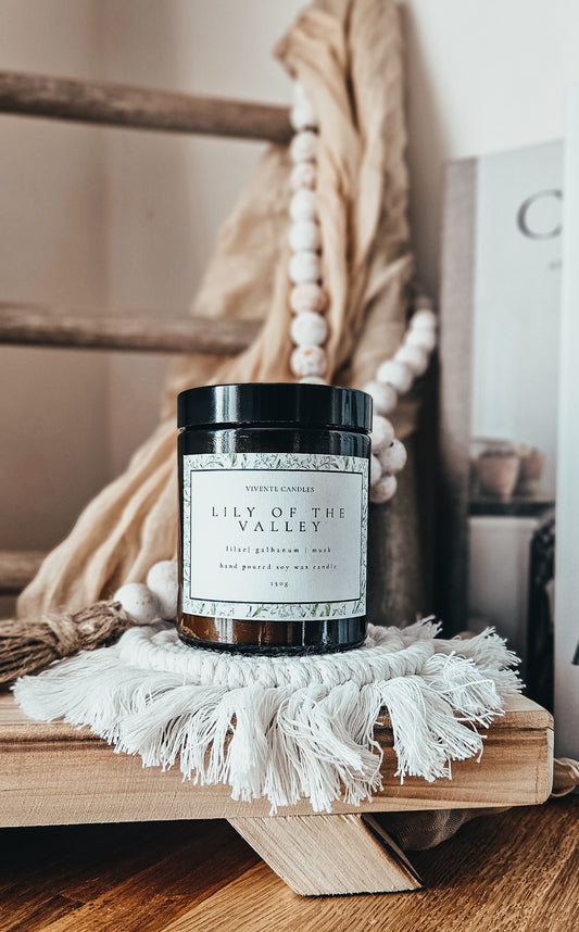 Lily of the Valley Jar Candle