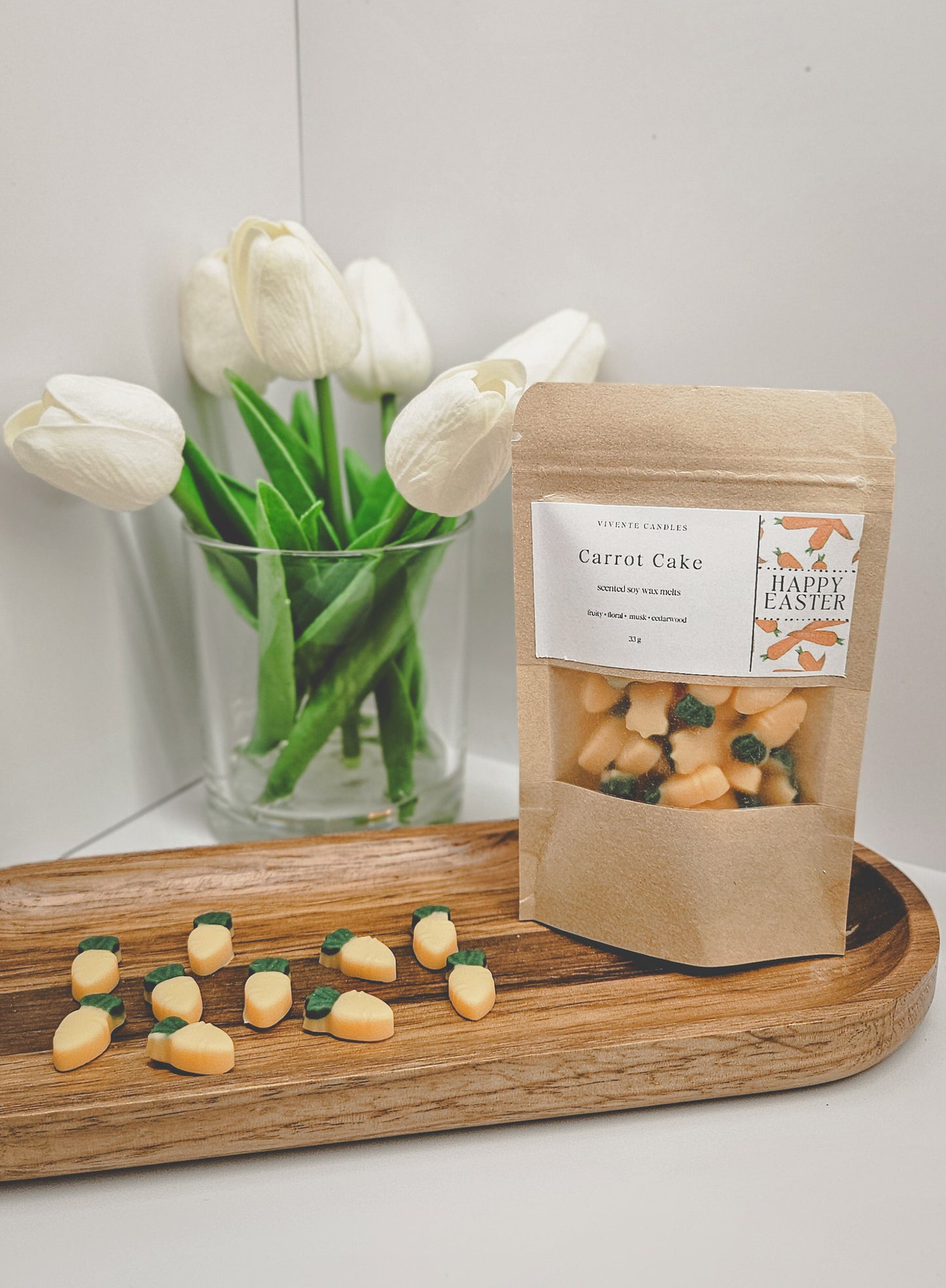 Carrot Cake Scented Wax Melt Pouch