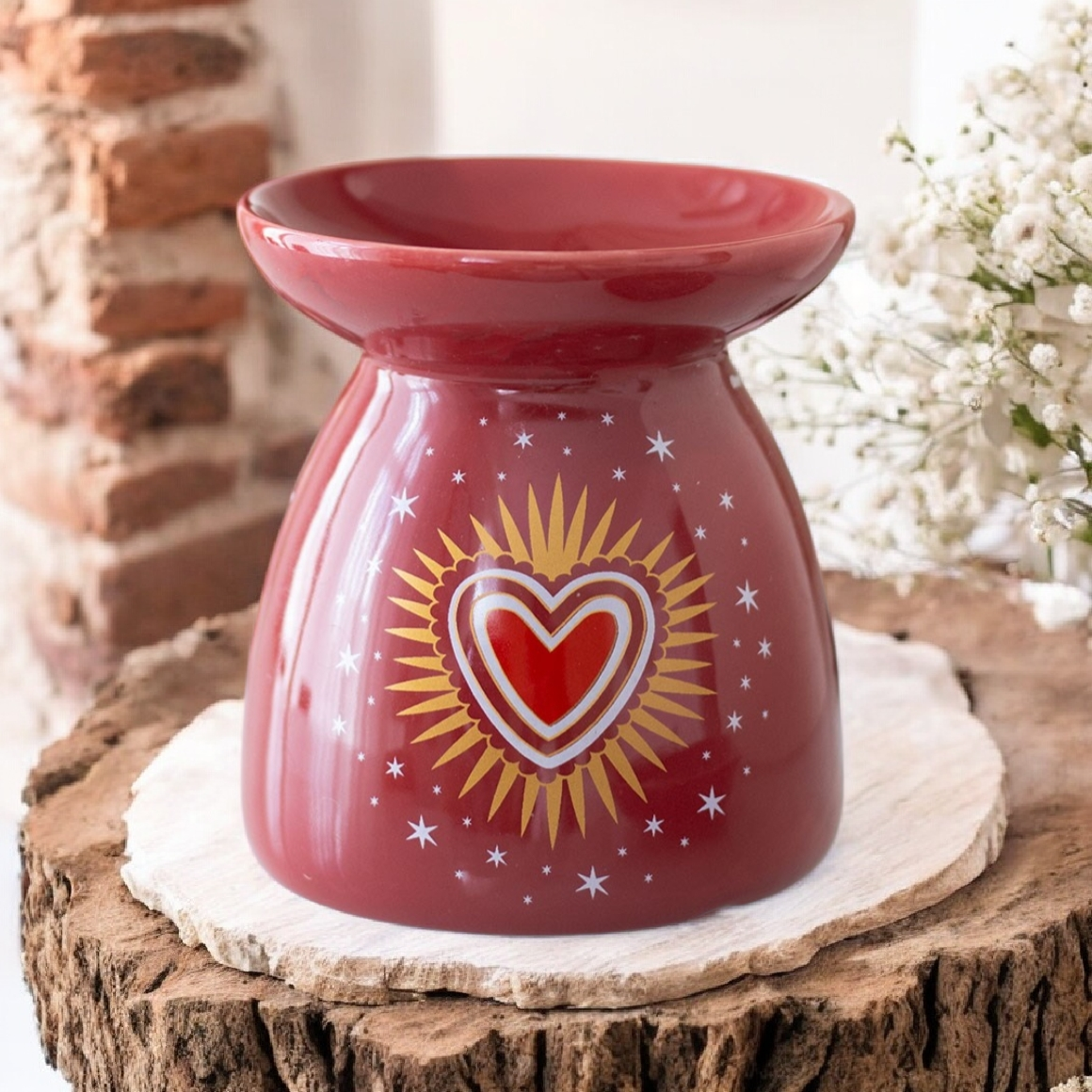 Sacred Heart Oil Burner